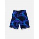 Adidas Ανδρική Μαγιό Βερμούδα με Μπλε Graphic Print – M